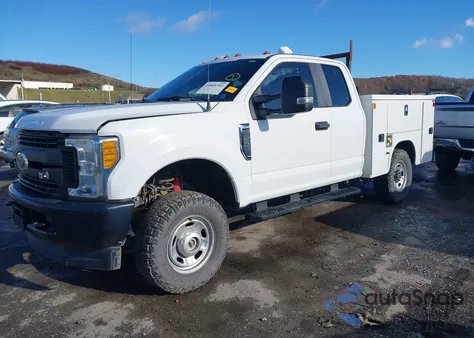 2017 Ford F-250 Xl из США, поврежденный, VIN 1FT7X2B67HEC58280